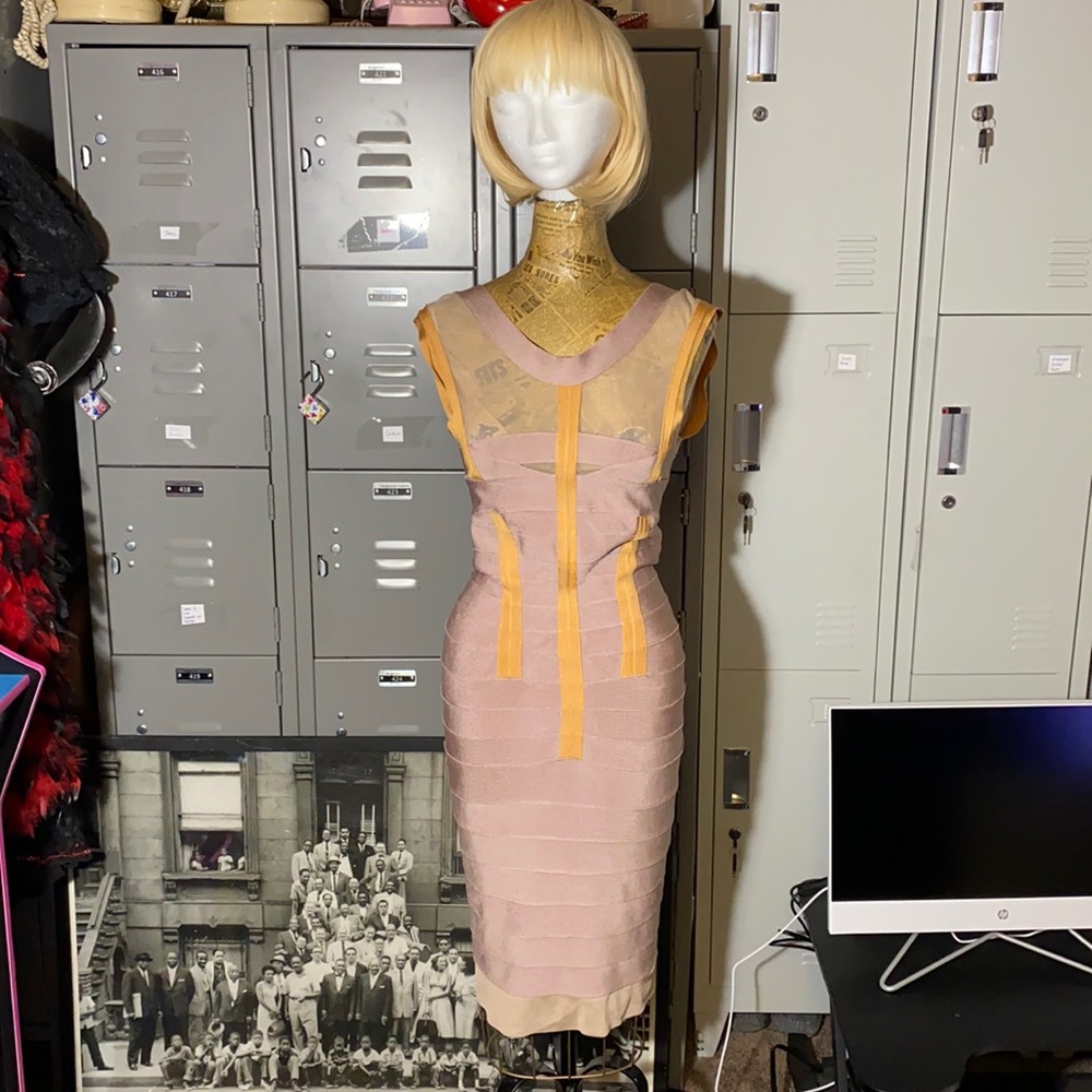 Herve Leger Bodycon dress small